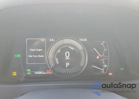 2021 Lexus Ux 250H из США, поврежденный, VIN JTHX9JBH9M2054273